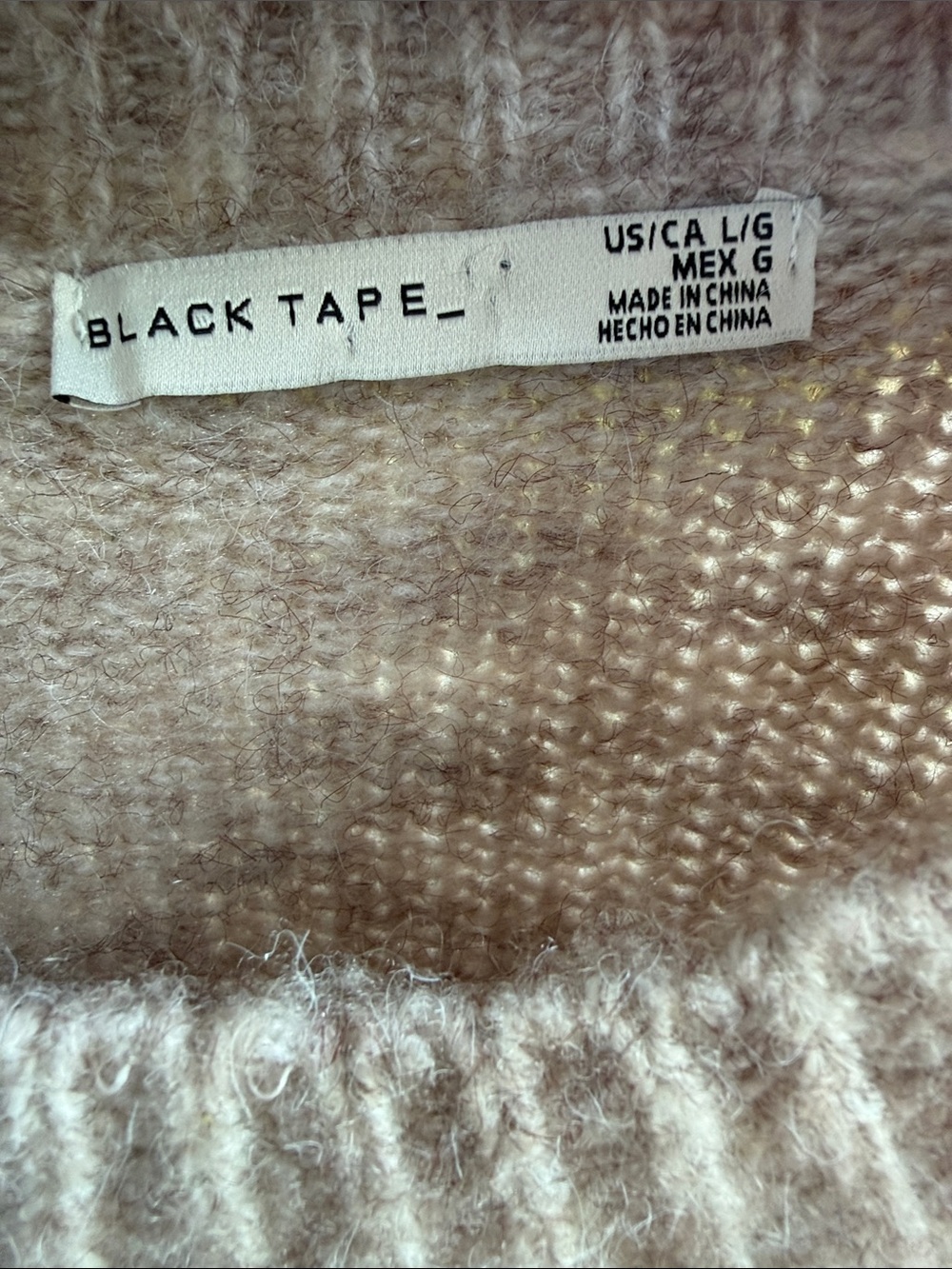 Black Tape Crewneck Floral Applique Sweater - Picture 2 of 6